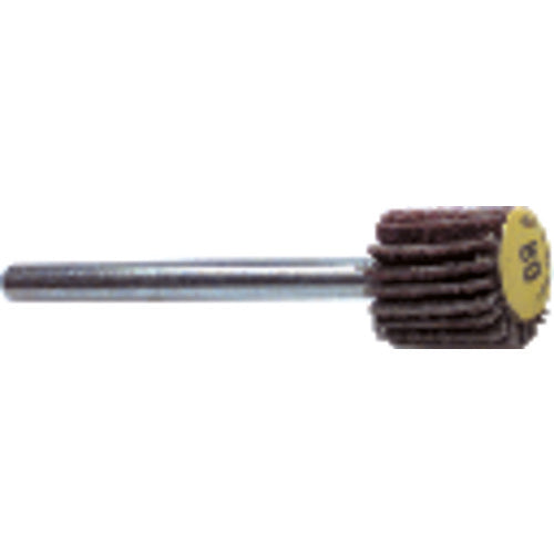 1 3/16″ × 1/8″ × 1/8″-120 Grit - Mounted Mini Flap Wheel - Eagle Tool & Supply