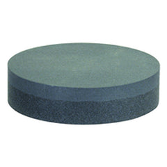 1 1/2″ × 4″-120/320 Grit - Round Shaped Silicon Carbide Combination Knife Stone - Eagle Tool & Supply