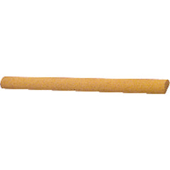 3/8″ × 6″-320 Grit - Half Round Shaped Silicon Carbide Tool Room Stick - Eagle Tool & Supply