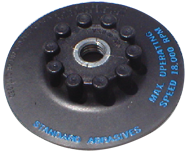 4-1/2" - BD55F Style - Resin Fibre Disc Quick Change Holder Pad - Medium - Eagle Tool & Supply