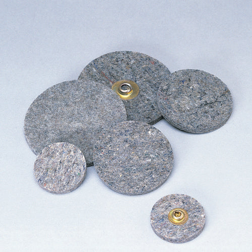 3″ - Grit - Felt Rol-On Quick Change Polishing Disc Alt mfg # 840480 - Eagle Tool & Supply