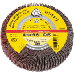 4 1/2″-80 Grit - Aluminum Oxide - WSM 617 Quick Change Flap Wheel - Eagle Tool & Supply