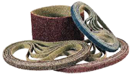 2-1/2 x 60" - Medium - Maroon Surface Conditioning Belt With Low Stretch Backing - Eagle Tool & Supply