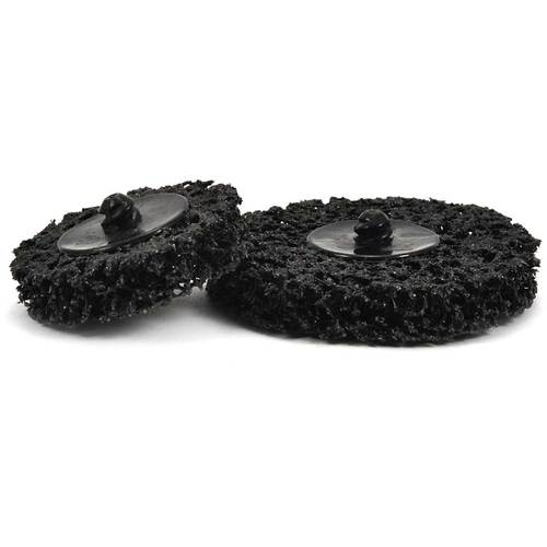 3″ - Extra Coarse Grit - Cleaning Roll-On Quick Change Disc - Eagle Tool & Supply