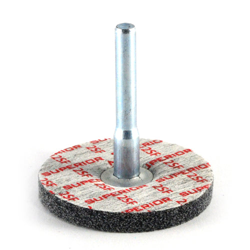 2″ × 1/4″ × 1/4″ - Fine Grit - Deburring Wheel - Eagle Tool & Supply