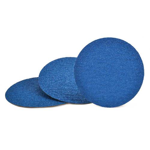 20″ x No Hole-120 Grit - Blue Zirconia Alumina - Cloth Sanding PSA Disc - Eagle Tool & Supply