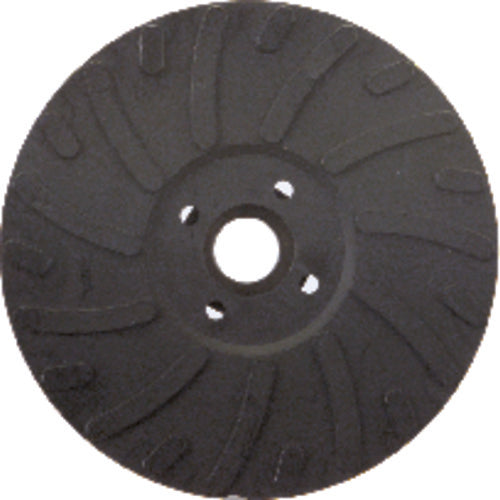 7″ - Smooth Bore - Spiral Pattern - Polymer Backing Plate For Resin Fibre Disc Without Nut - Eagle Tool & Supply