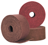 4'' x 30 ft. - Medium Grit -ium Grit - Aluminum Oxide GP Buff & Blend Abrasive Roll - Eagle Tool & Supply