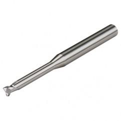 1.9mm Dia. - 57mm OAL -  - AlTiN - 30° - Die Mold - Corner Radius - EM - 2 FL - Eagle Tool & Supply