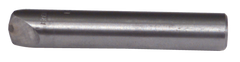 1/3 Carat - 3/8 x 2-1/2'' Shank - Lapped Diamond Chisel for Radius Tool - Eagle Tool & Supply