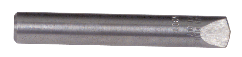 1/3 Carat - 7/16 x 2-1/2'' Shank - Natural Diamond Chisel for Radius Tool - Eagle Tool & Supply