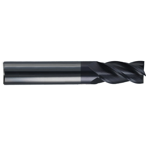 ‎1/8″ Dia. × 1/8″ Shank × 1/2″ DOC × 1-1/2″ OAL, Carbide, veri4, 5 Flute, Plain, External, Square, Solid End Mill Series/List #5101 - Exact Industrial Supply