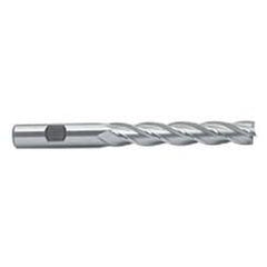 1/2 Dia. x 5 Overall Length 4-Flute Square End M-42 Cobalt SE End Mill-Round Shank-Center Cut-Uncoated - Eagle Tool & Supply