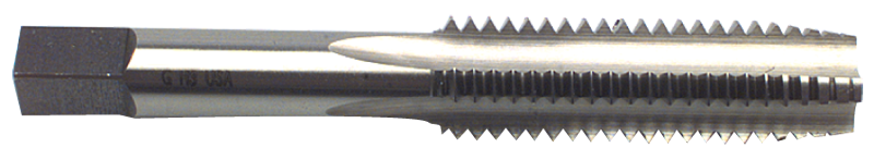 1-1/4-16 Dia. - Bright HSS - Bottoming Special Thread Tap - Eagle Tool & Supply