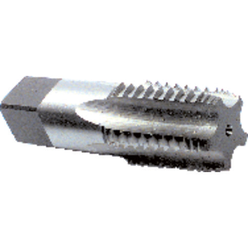 ‎1/8 -27 (Lg.Shk.) NPT 5 Flute High Speed Steel Interrupted Pipe Tap-Bright Series/List #2113 - Exact Industrial Supply