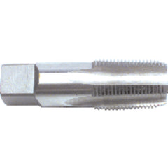 ‎1/8 -27 (Lg.Shk.) NPTF 4 Flute High Speed Steel Pipe Tap-Bright Series/List #2119_ - Exact Industrial Supply