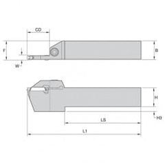 250250 WMT LH TLHLDR 25X25 SEAT 5 - Eagle Tool & Supply