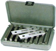 #599-921-4 - 9 Piece Set - 3/4 to 1-3/4'' - Parallel Set - Eagle Tool & Supply