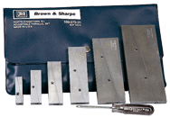 #599-673-20 - 6 Piece Set - 3/8 to 2-1/4'' - Adjustable Parallel Set - Eagle Tool & Supply