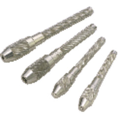 Model 599-790-3; 0.050″-0.125″ / 1.27 mm-3.10 mm Range - Single End - Pin Vise - Eagle Tool & Supply
