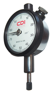 .075 Total Range - 0-15-0 Dial Reading - AGD 1 Dial Indicator - Eagle Tool & Supply