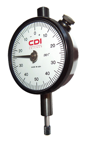 .200 Total Range - 0-10 Dial Reading - AGD 2 Dial Indicator - Eagle Tool & Supply