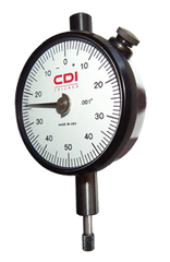 .250 Total Range - 0-100 Dial Reading - AGD 2 Dial Indicator - Eagle Tool & Supply