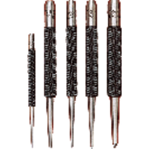 Starrett Center Punch - Model No 117AA; 1/16″ Tip Diameter; 3/16″ Body Diameter - Eagle Tool & Supply