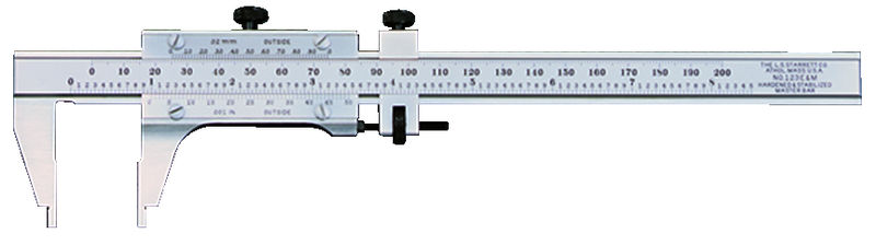 #123Z-24 - 0 - 24'' Measuring Range (.001 Grad.) - Vernier Caliper - Eagle Tool & Supply