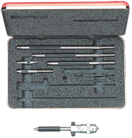 #124CZ - 8 - 32'' Measuring Range - .001 Graduation - Hardened & Ground Face - Inside Micrometer - Eagle Tool & Supply