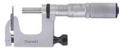 #220XFL-1 - 0 - 1'' Measuring Range - .001 Graduation - Friction Thimble - Carbide Face - Multi Anvil Micrometer - Eagle Tool & Supply