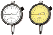 #25-441/5J W/SLC - 1" Total Range - 0-100 Dial Reading - AGD 2 Dial Indicator - Eagle Tool & Supply