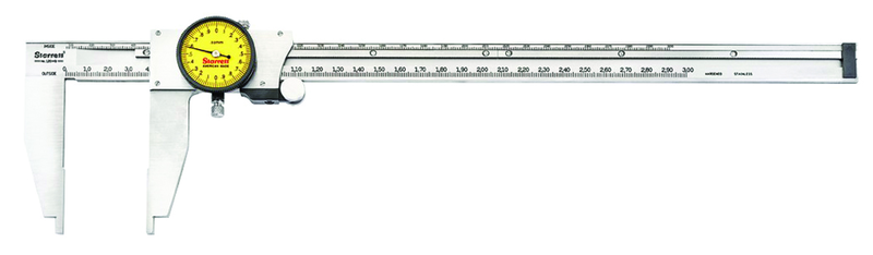 #120MB-300 - 0 - 300mm Measuring Range (0.02mm Grad.) - Dial Caliper - Eagle Tool & Supply