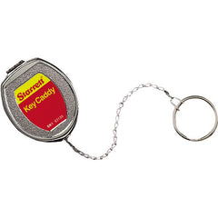 Key Caddy - 21″ Retractable Stainless Steel Chain Key/Tool Holder with Belt Clip - Eagle Tool & Supply