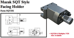 Mazak SQT Style Facing Holder (Form SQT-B1) - Part #: SQT21.1525 - Eagle Tool & Supply