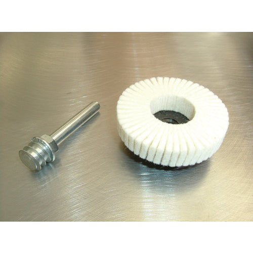 2″ - Rol-On (Type III) Mount - Felt Polishing Mini Flap Disc - Eagle Tool & Supply