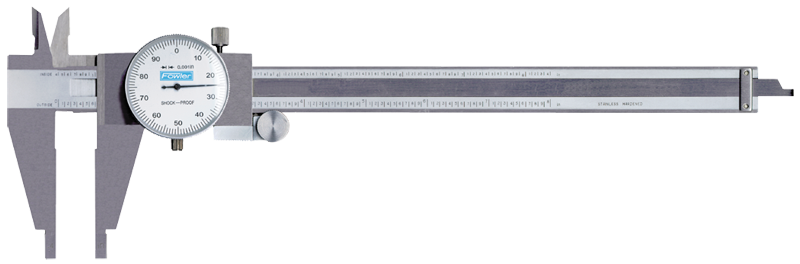 0 - 12'' Measuring Range (.001" Grad.) - Dial Caliper - #52-025-112 - Eagle Tool & Supply