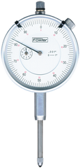 Kit Contains: Fowler 0-1" Travel Standard White Dial Indicator Without Certification-With Procheck Fine Adjustment Mag Base - Travel Indicator & Magnetic Base - Eagle Tool & Supply