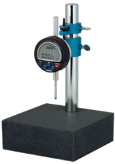 Kit Contains: Granite Base with .0005/.01mm Electronic Indicator - Granite Stand with Indi-X Blue Electronic Indicator - Eagle Tool & Supply