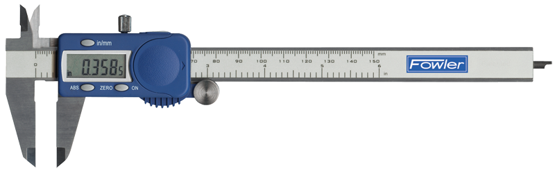 0 - 6" / 0 - 150mm Measuring Range (.0005" / .01mm Res.) - Xtra-Value Electronic Caliper - Eagle Tool & Supply