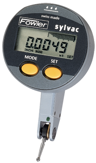 .080 Range - .00005/.001mm Graduation - Horizontal Electronic Quadral Test Indicator - Eagle Tool & Supply