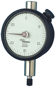 .025 Total Range - 0-5-0 Dial Reading - AGD 1 Dial Indicator - Eagle Tool & Supply