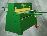 Hydraulic Sheet Metal Shear - #NH4825; 1/4" Capacity (Mild Steel); 7.5HP Motor - Eagle Tool & Supply