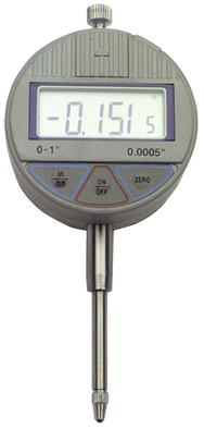 0 - 1 / 0 - 25mm Range - .0005/.01mm Resolution - Electronic Indicator - Eagle Tool & Supply