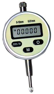 0 - 4 / 0 - 100mm Range - .0005/.01mm Resolution - Electronic Indicator - Eagle Tool & Supply