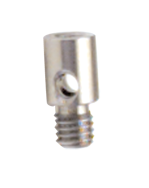 M2 x .4 Male Thread - 10mm Length - Stainless Steel Adaptor Tip - Eagle Tool & Supply
