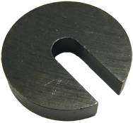 1-1/4 Bolt Size - Black Oxide Carbon Steel - C Washer - Eagle Tool & Supply