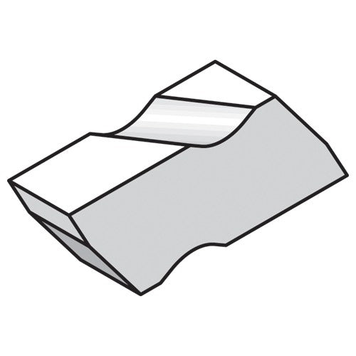 NB3L THM TOP NOTCH GROOVING INSERT - Eagle Tool & Supply