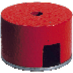 ‎372C Button Type Alnico Magnet - 1″ Diameter Round; 6.5 Lbs Holding Capacity - Eagle Tool & Supply