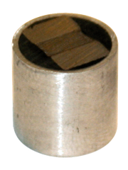 Rare Earth Two-Pole Magnet - 3/4'' Diameter Round; 36 lbs Holding Capacity - Eagle Tool & Supply